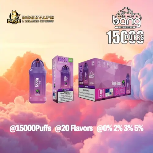 Wholesale Bang 15000Puffs | Royal Grape | China Vape | dogevape.com
