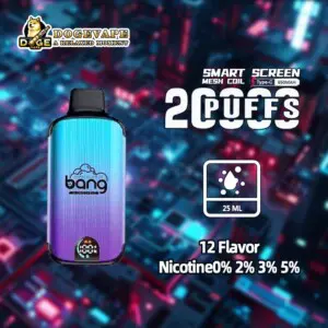 Großhandel Bang 20000 Puffs | Nikotin 0% 2% 3% 5% | 12Geschmack | China Vape | dogevape.com