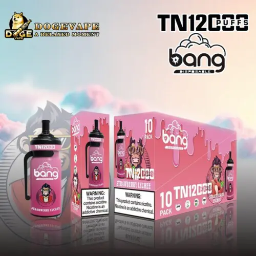 Groothandel Bang TN 12000 Factory Direct Vape | Nicotine 0% 2% 3% 5% | Multi-smaak | Chinese damp | dogevape.com
