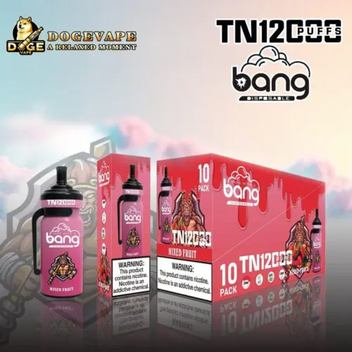 Großhandel Bang TN 12000 Factory Direct Vape | Nikotin 0% 2% 3% 5% | Verschiedene Geschmacksrichtungen | China Vape | dogevape.com