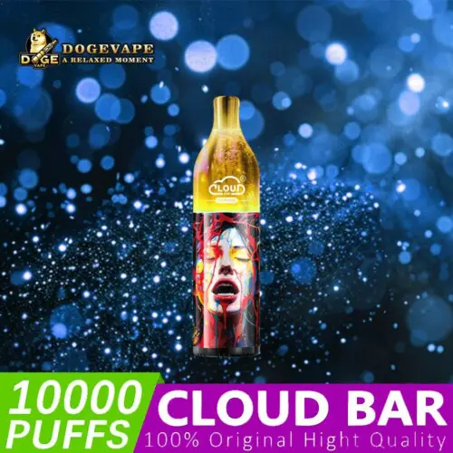 Neuer Zerstäuber E-Zigarette Cloud Bar 10000 Züge Vape | Nikotin 2% 3% 5% | Verschiedene Geschmacksrichtungen | China Vape | dogevape.com