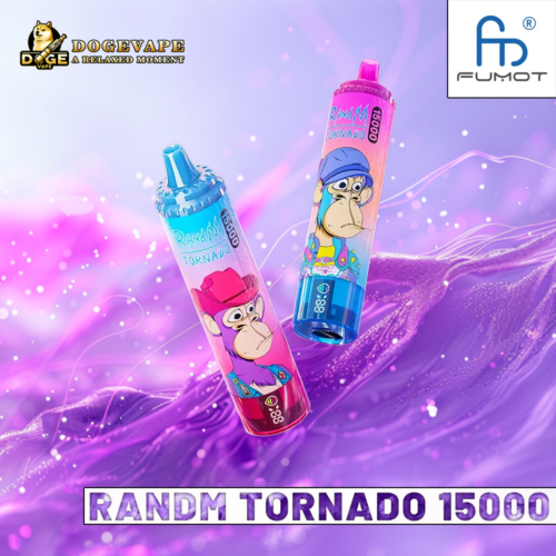 RandM Tornado 15000 15K Puffs | Nicotine 0% 2% 3% 5% | Multi Flavored | China Vape | dogevape.com