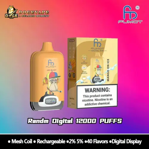 RandM Digital Box 12000,Hot Seller,12k,E-Cigarettes