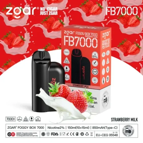 ZGAR Foggy Box 7000 7K Puffs eleganti e portatili | Cina Vape | dogevape.com