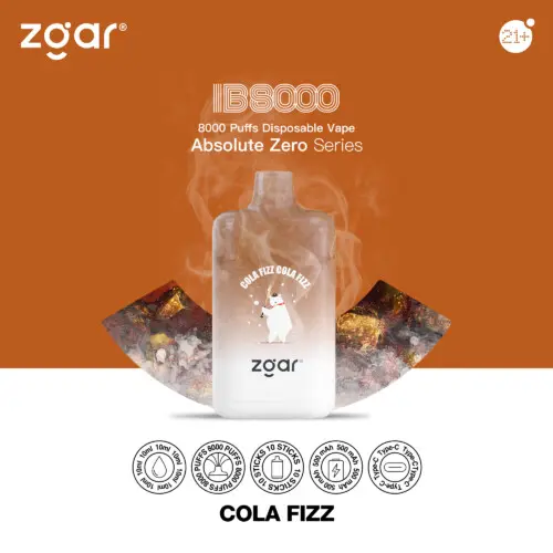 ZGAR ICE BOX 8000 8K Puffs WithAll New | Kina Vape | dogevape.com
