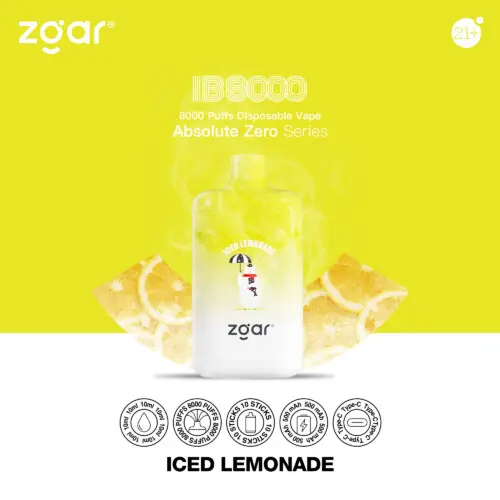 ZGAR ICE BOX 8000 8K Puffs AVECTout nouveau | Chine Vape | dogevape.com
