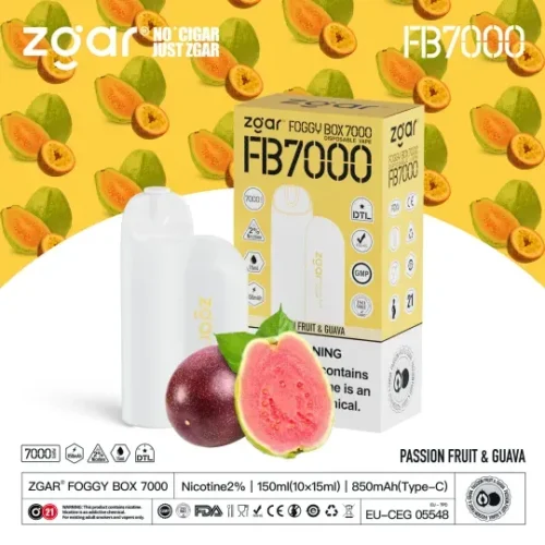 ZGAR Foggy Box 7000 7K trekjes Slank en draagbaar | Chinese damp | dogevape.com