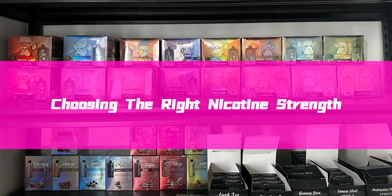 Die richtige Nikotinstärke wählen