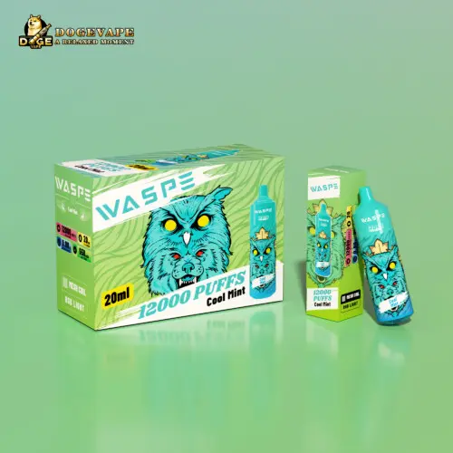 Disposable Vape Waspe 12000 Puffs Wholesale | Cool Mint | dogevape.com