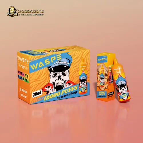 Disposable Vape Waspe 12000 Puffs Wholesale | Strawberry Mango | dogevape.com