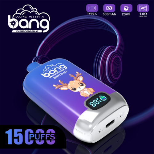 Bang digital box vape 15000 inhalaciones mtl