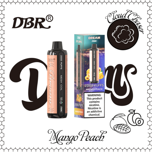 dbr Dream Bar 20000 Puffs Mango Pfirsich