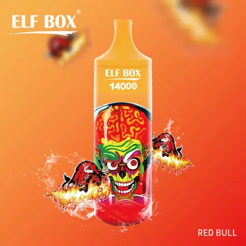 ELF BOX 14000 Puffs Rechargeable Disposable Pod red bull