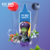 elf box rgb 14000 pro disposable e cigarette blue raz ice