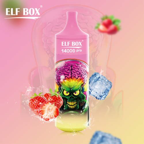 elf box rgb 14000 pro disposable e cigarette strawberry ice