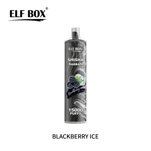 elf box shisha cachimba ls15000puffs blackberry ice