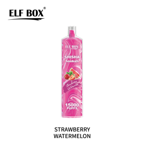 Elfenbox Shisha Wasserpfeife ls15000puffs Erdbeere Wassermelone