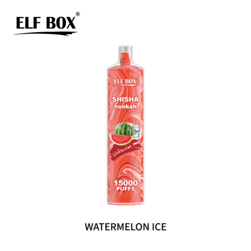 elf box shisha hookah ls15000puffs watermelon ice