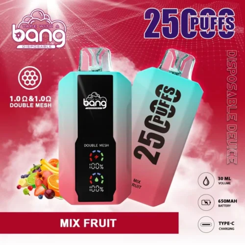 bang 25000 puffs mixed fruit