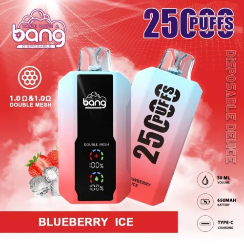 bang 25000 puffs strawberry ice