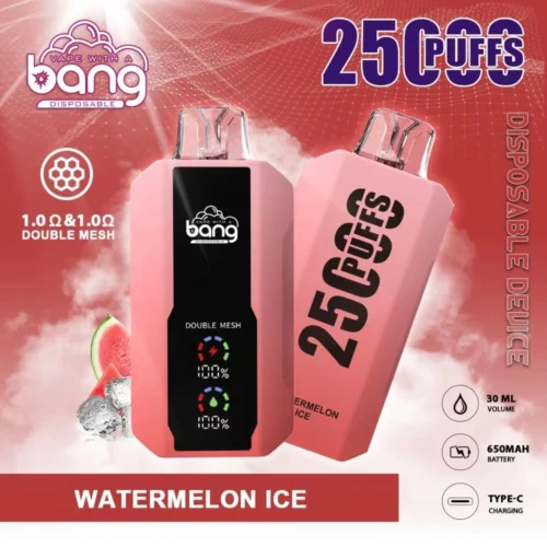 bang 25000 puffs watermelon ice