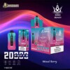 bang beach 20000puffs mixed berry