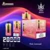 bang beach 20000puffs pink lemonade