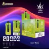 bang beach 20000puffs sour apple
