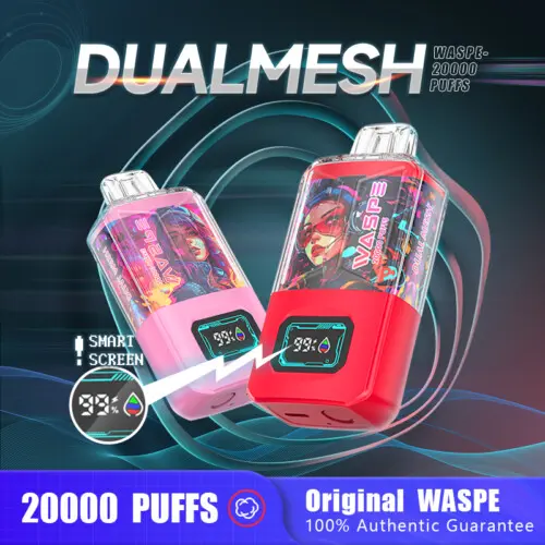 waspe 20000puffs dual mesh 1