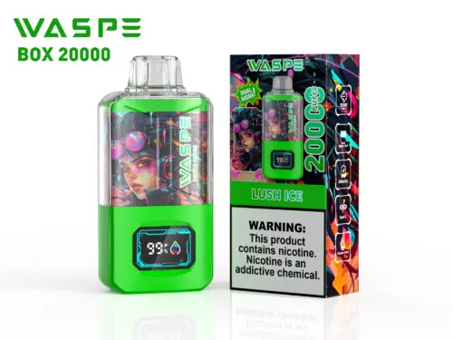 guêpe 20000puffs glace luxuriante à double maille