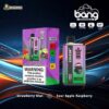 bang king 30000 puffs strawberry-kiwi-sour-apple-raspberry