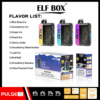 elf box pulse x 25000puffs flavors