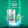 wga vape crystal pro max extra 10000puffs double apple