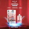 wga vape crystal pro max extra 10000puffs juicy peach