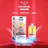 wga vape crystal pro max extra 10000puffs pink lemonade