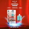 wga vape crystal pro max extra 10000puffs red apple ice