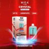 wga vape crystal pro max extra 10000puffs strawberry ice