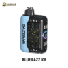 gazzbar 30000 gypsophila 30000puffs blue razz ice