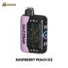 gazzbar 30000 gypsophila 30000puffs raspberry peach ice