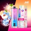 jnr shisha max 22000puffs peach ice