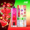 jnr shisha max 22000puffs watermelon strawberry bubblegum