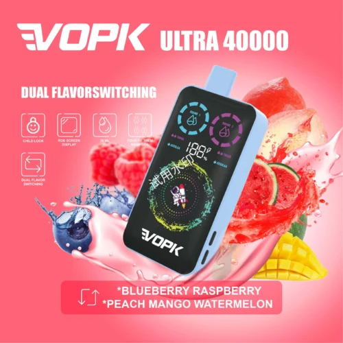 A Pink Electronic Device With A Colourful Digital Display Showing Circular Graphics, Battery Percentage, And The Brand Name Uzy, Set Against A Vivid Cosmic Background Featuring Stars And Nebulae.