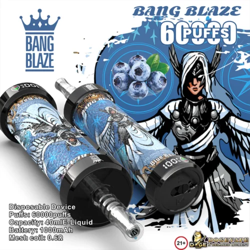 Bang Blaze 60000 Puffs Engångs E-cigarett Uppladdningsbar Vape - Bild 2