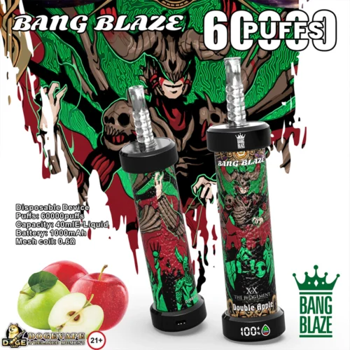 Bang Blaze 60000 Puffs Engångs E-cigarett Uppladdningsbar Vape - Bild 6