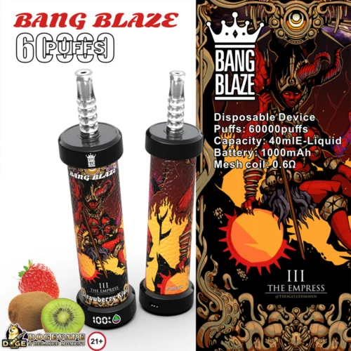 Bang Blaze 60000 Puffs Engångs E-cigarett Uppladdningsbar Vape - Bild 7