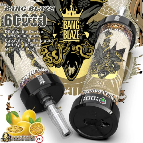 Bang Blaze 60000 Puffs Engångs E-cigarett Uppladdningsbar Vape - Bild 9