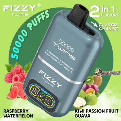 Fizzy Twins 50000 Puffs Dual Flavor Disposable Vape - Image 9