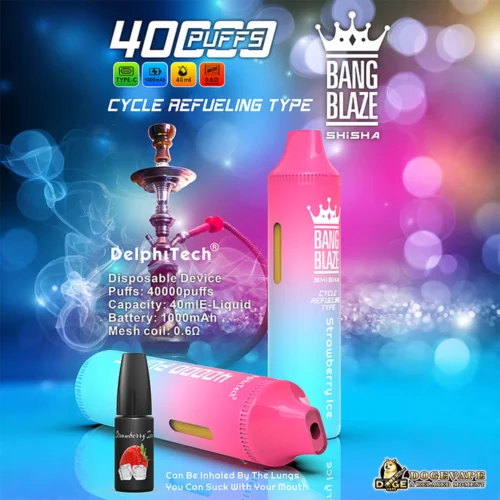 Bang Blaze Shisha 40000 tiri sigaretta elettronica usa e getta - Immagine 4