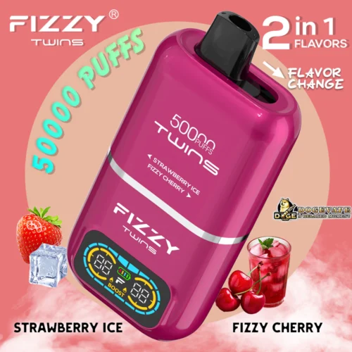 Fizzy Twins 50000 Puffs Dual Flavor Disposable Vape - Image 10