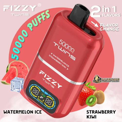 Fizzy Twins 50000 Puffs Dual Flavor Disposable Vape - Image 11